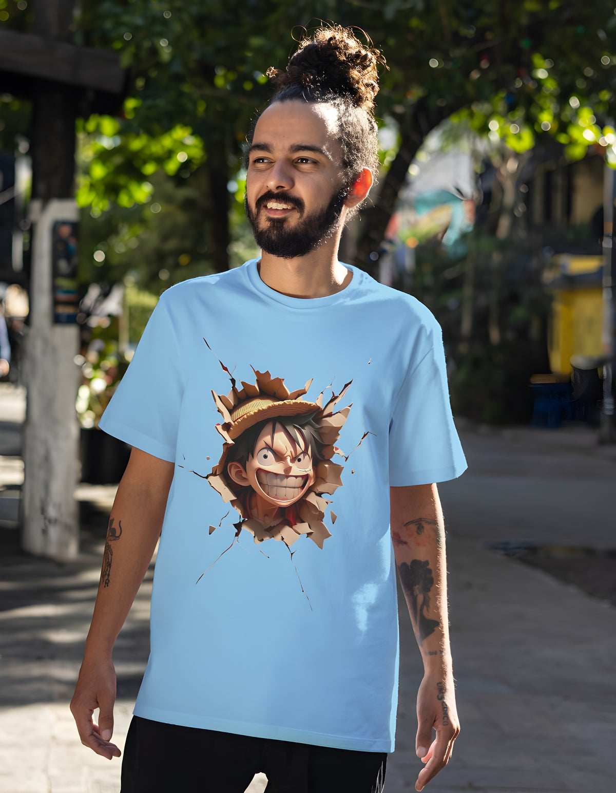 One Piece Luffy 3D Breakout T-Shirt