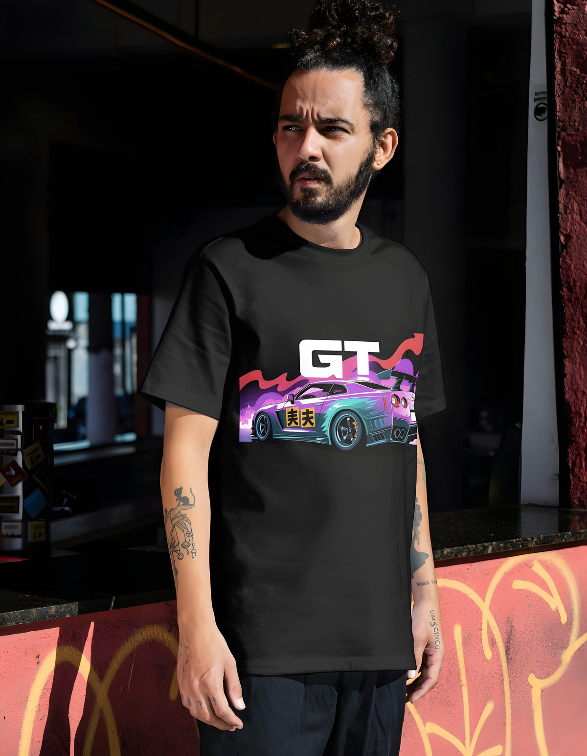 GT Street Racer T-Shirt – JDM Drift Car Graphic Tee