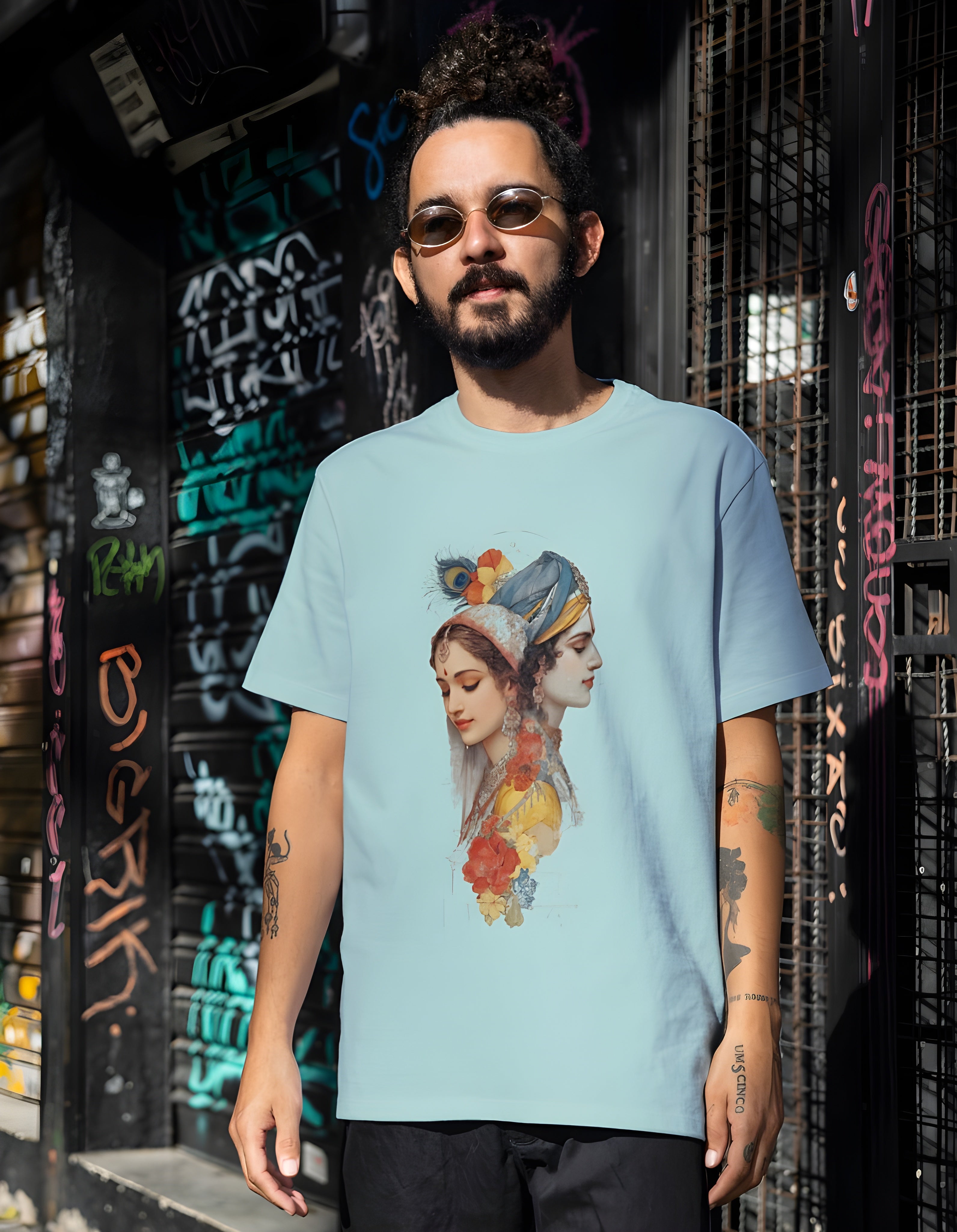 Radha Krishna Artistic Unisex T-Shirt